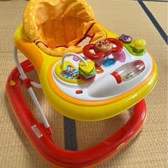 アンパンマン★歩行器　おもちゃ付きの画像
