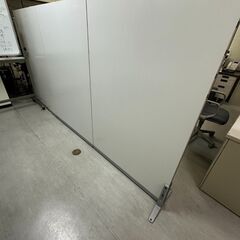 パーテーション3枚セット   白　直立しますの画像