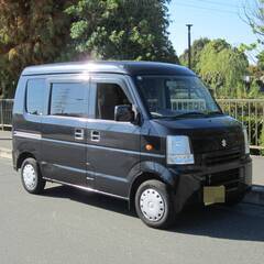 車検Ｒ８年７月２４日　エブリイ　バン　【希少ブラック】　【上級ジョイン】　軽バン　DA64V　配達　配送　軽貨物　運搬の画像