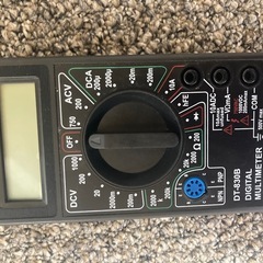 デジタルテスターの画像