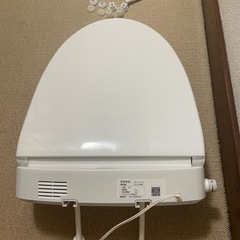 【中古美品】TOTOウオームレットS・暖房便座TCF116-NW1本 ホワイト　の画像