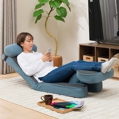 ニトリ ゲーミング座椅子2 グレーの画像