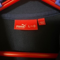 ゆったりめ ☆ PUMA ☆ L〜O トレーニングジャケット ネイビーの画像