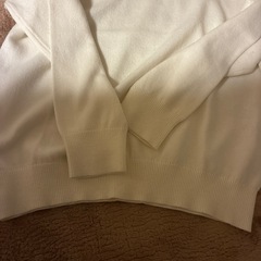 ニット　白　Mの画像