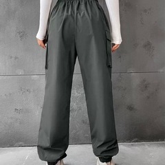 ☆ フラップポケットサイド ジョガーパンツ ☆ Lの画像