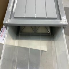 ★リユースのサカイ千葉中央店★  衣装ケース クリア/グレー H22×D60×W36 クリーニング済み TC5438の画像