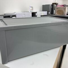 ★リユースのサカイ千葉中央店★  衣装ケース クリア/グレー H22×D60×W36 クリーニング済み TC5438の画像