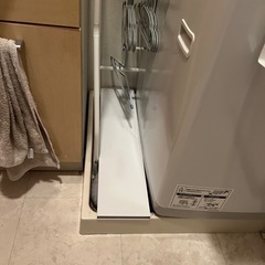 洗濯機防水パン上ラックの画像