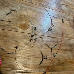 大量、カゴ釣り天秤、クッションの画像