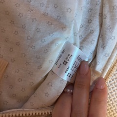 アカチャンホンポ　耳付きフリースロンパース 70-80cmの画像