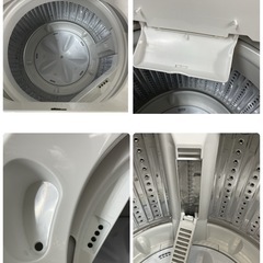 R503 ☀️ 2023年製の高年式♪ YAMADA RORO 洗濯機 （5.5㎏） YWM-T55LW ⭐ 動作確認済 ⭐ クリーニング済の画像