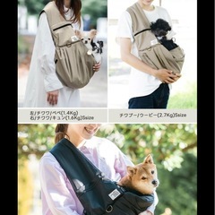 犬猫キャリーバッグの画像