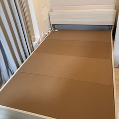 【成約済み】ニトリセミダブルベットフレームの画像