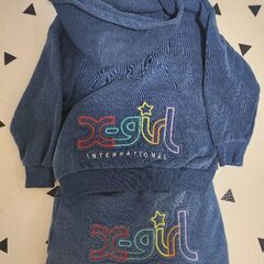 エックスガール パーカーセットアップ サイズ:110の画像