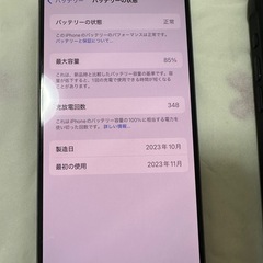 超美品 iPhone 15 Pro 256GB ナチュラルチタニウム　ケース付きの画像