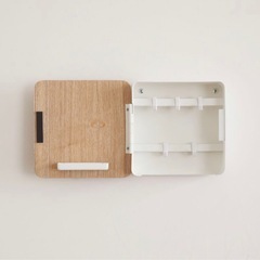 マグネットキーフック2段の画像