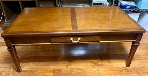 リビング　ローテーブル　引き出し　マルニ木工