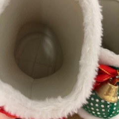 クリスマスブーツの画像