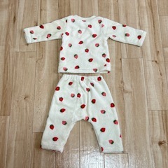 ベビーパジャマ80　冬用の画像