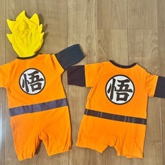 ドラゴンボール　ロンパース　2点セットの画像