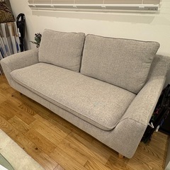 3人掛けソファ　使用2週間のみの画像