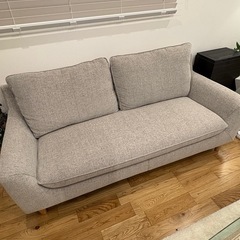 3人掛けソファ　使用2週間のみの画像