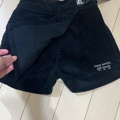 コーデュロイ キュロット スカート キッズの画像