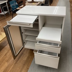 ジモティー限定価格！S740 ⭐三幸ジャパン キッチンカウンター スライドテーブルタイプ 幅89.8cm USED 綺麗の画像