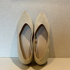 パンプス　白　ホワイトの画像