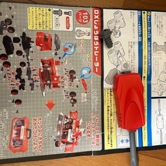 くみたておもちゃ　消防車の画像