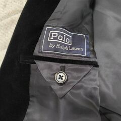 【定価の1/10】极美品！！Polo by Ralph Lauren ベルベット テーラードジャケット M〜L 高級仕立ての画像