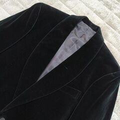 【定価の1/10】极美品！！Polo by Ralph Lauren ベルベット テーラードジャケット M〜L 高級仕立ての画像