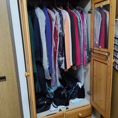 【０円】洋服ダンスの画像