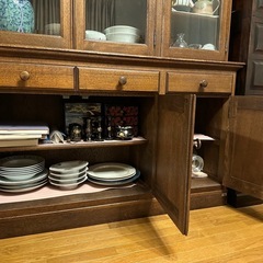 旭川 近藤工芸 Solid Furniture オーク/食器棚•キャビネットの画像