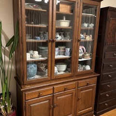 旭川 近藤工芸 Solid Furniture オーク/食器棚•キャビネットの画像