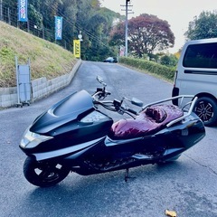 新入庫★マグザム250ブラックモンスター仕様 距離少ないの画像