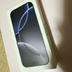 iPhone 16 Pro の空箱のみ※スマホ本体・ケーブル等は付属しませんの画像