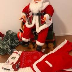 002　クリスマス　飾り　置き物の画像