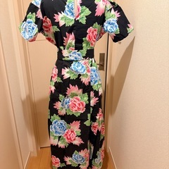 浴衣リメイクワンピースの画像