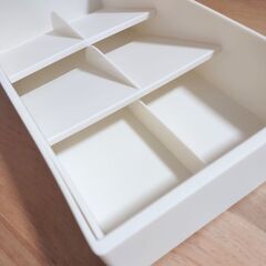 カトラリーケース☆横幅調節できます☆約幅16.5～31×奥行き31.5×高さ7cmの画像