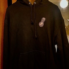 真っ黒 　アニメパーカーの画像