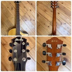 【美品】Ibanez アイバニーズ エレアコ AEW22CD-NT1201の画像