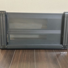 アルミ製折り畳み式ノートパソコンスタンド/パソコンデスク　500円の画像