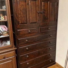 北海道民芸家具 着物タンス•洋服タンスの画像