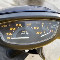 神奈川⭐️セル始動‼️60km/h💨スーパーDIO ホンダ⭐️交換部品2.5万円以上‼️原付　スクーター　50ccの画像