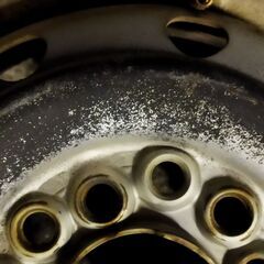 12インチ 12×4.00B 鉄チン4本セット② 145R12 6PRなどに スタッドレスタイヤ用にどうぞ※引き取り又は待ち合わせの画像