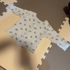 アカチャンホンポ　車柄　水色　90cm パジャマの画像