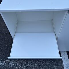 NITORI ニトリ レンジ台フォルムN RE9090 ホワイトの画像