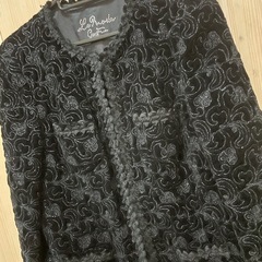 伊太利屋　刺繍　ストーン　ジャケットの画像