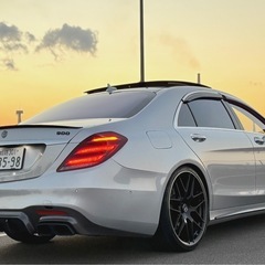 ご成約ありがとうございました！フルカスタム！ 後期仕様 メルセデス ベンツ Sクラス S300h ロング ショーファーPKG 軽油 ディーゼル 低燃費 AMG BRABUS W222の画像